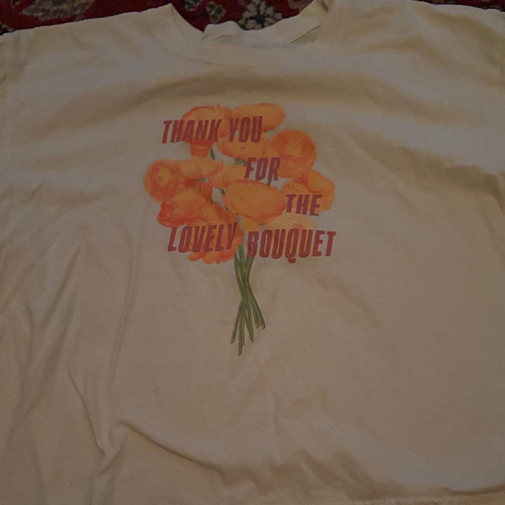 Taylor swift thank you for the lovely bouquet shirt